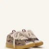 Curb Suede Sneakers with Mesh Laces Curb Suede Sneakers with Mesh Laces