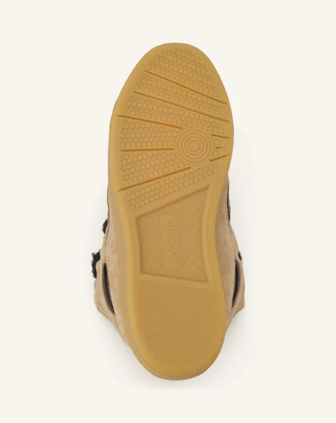 Curb Suede Sneakers with Mesh Laces Curb Suede Sneakers with Mesh Laces