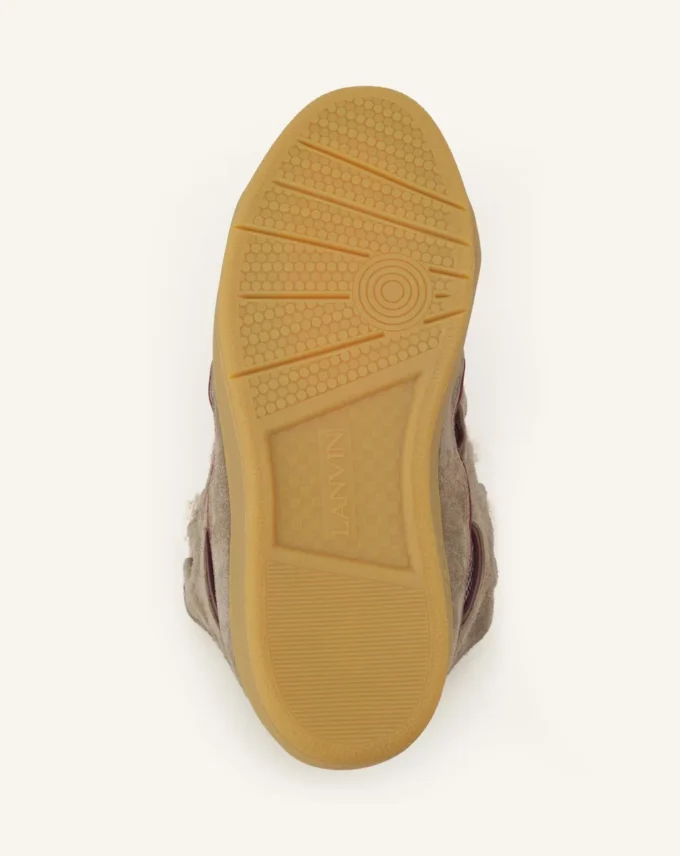 Curb Suede Sneakers with Mesh Laces Curb Suede Sneakers with Mesh Laces