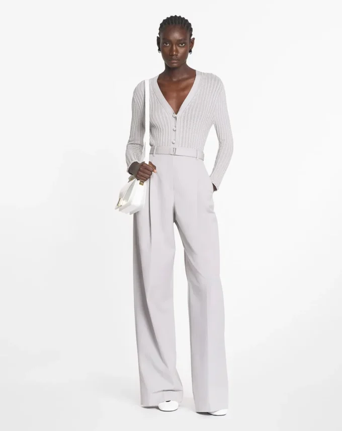 Darted Cotton Pants Darted Cotton Pants