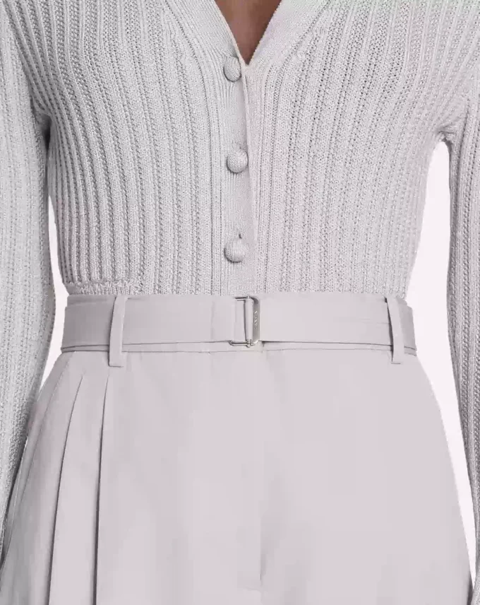 Darted Cotton Pants Darted Cotton Pants