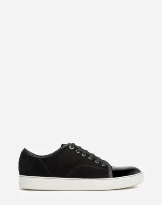 Dbb1 Suede and Patent Leather Sneakers