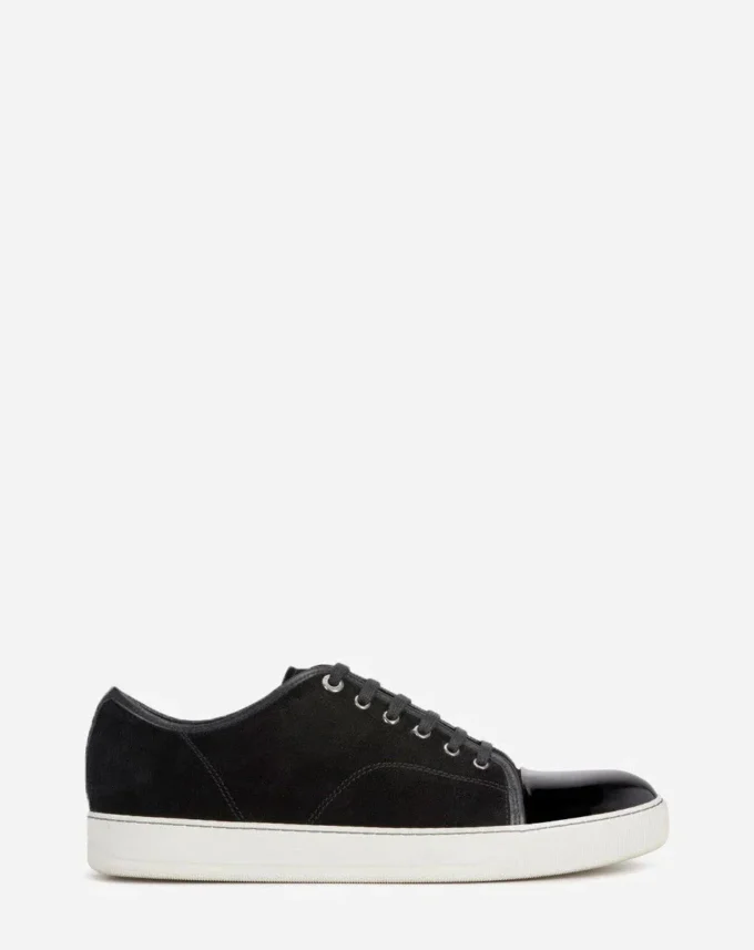 Dbb1 Suede and Patent Leather Sneakers