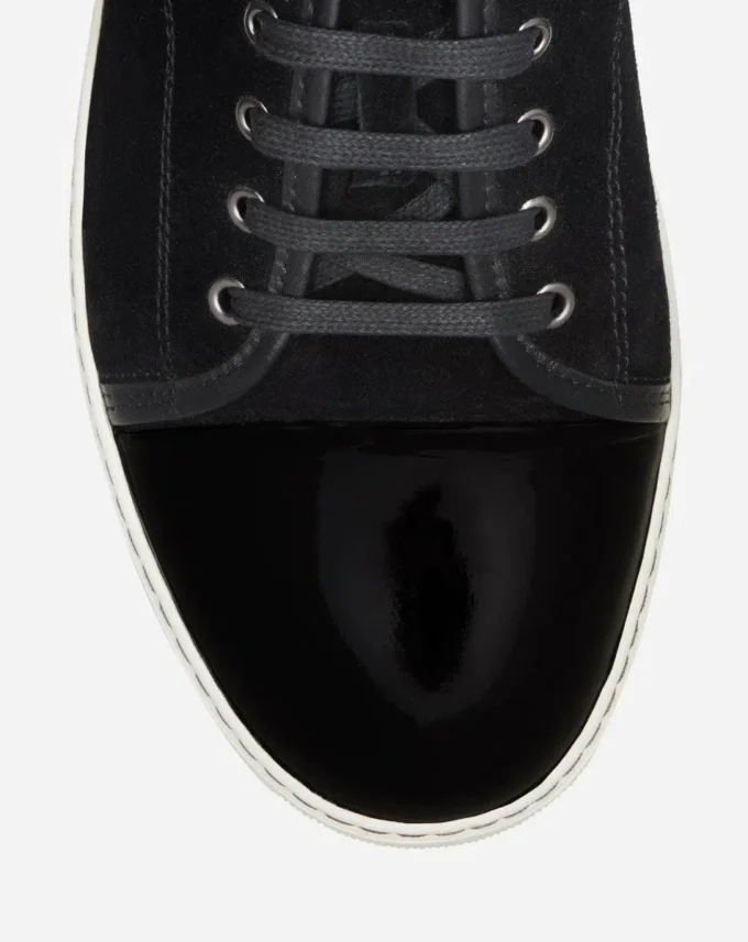Dbb1 Suede and Patent Leather Sneakers