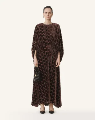 Devoré Velvet Dress