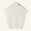 Diamond Detail Sleeveless Wool Sweater Diamond Detail Sleeveless Wool Sweater