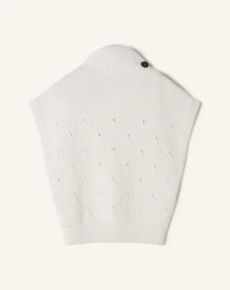 diamond detail sleeveless wool sweater 1 1 330x416 - Diamond Detail Sleeveless Wool Sweater