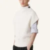 Diamond Detail Sleeveless Wool Sweater Diamond Detail Sleeveless Wool Sweater