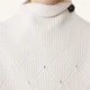 Diamond Detail Sleeveless Wool Sweater Diamond Detail Sleeveless Wool Sweater