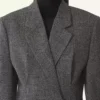 Double-Breasted Tailored Jacket in Prince of Wales Wool Double-Breasted Tailored Jacket in Prince of Wales Wool
