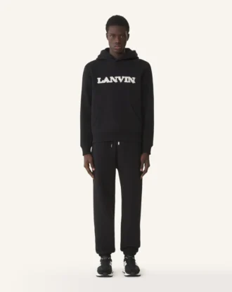 Lanvin Shearling Cotton Hoodie