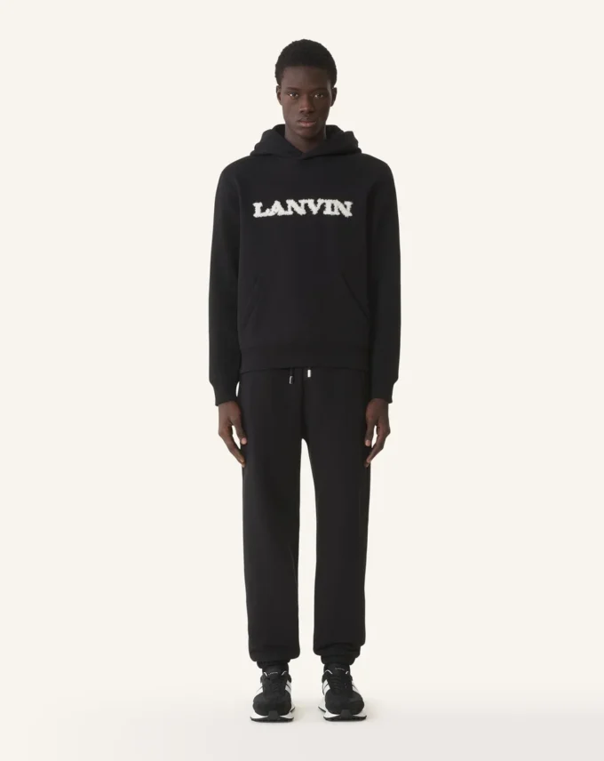 Lanvin Shearling Cotton Hoodie Lanvin Shearling Cotton Hoodie