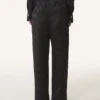 Fluid Pants in Jacquard Viscose Fluid Pants in Jacquard Viscose