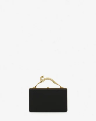 Fusion Cat Leather Clutch Bag