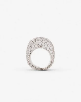 Haute Séquence Rhinestone Ring