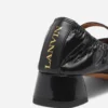 Heeled Mary Jane in Glossy Leather Heeled Mary Jane in Glossy Leather