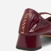 Heeled Mary Jane in Glossy Leather Heeled Mary Jane in Glossy Leather