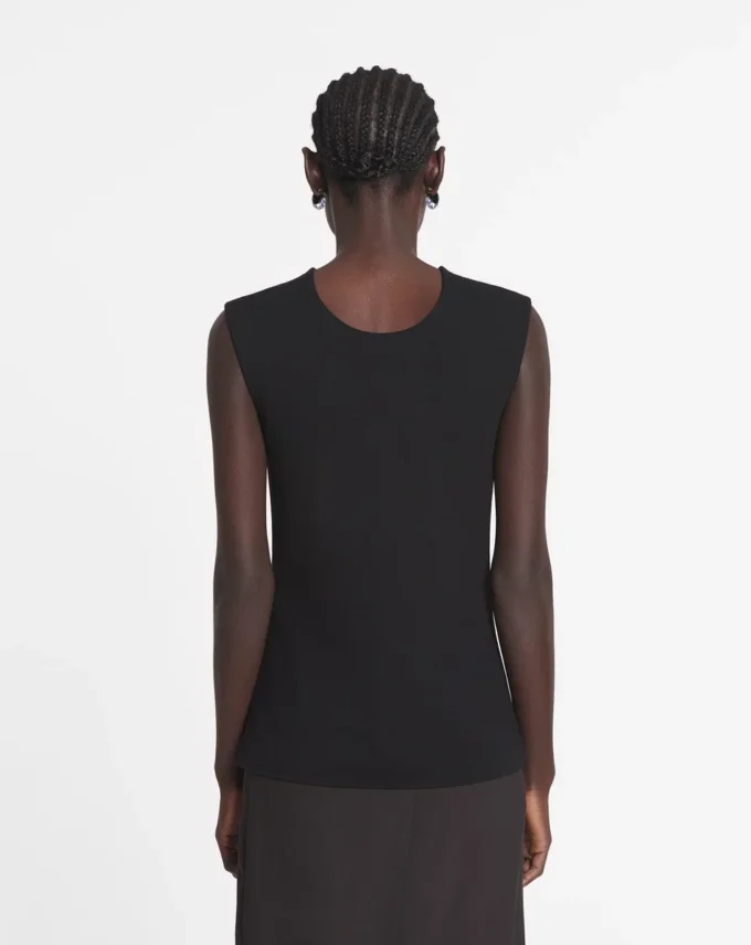 Jersey Top with a Plunging Neckline Jersey Top with a Plunging Neckline
