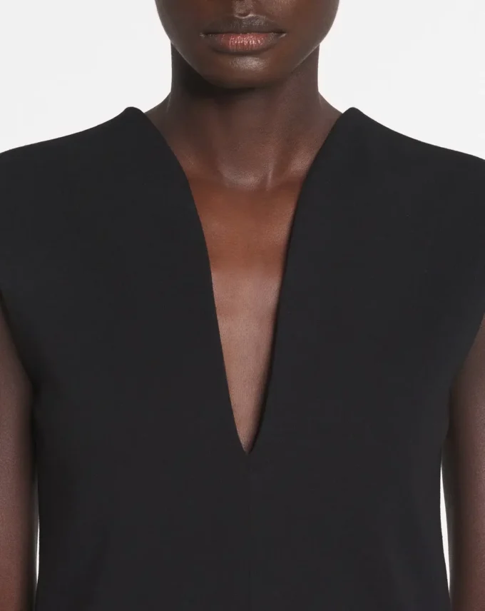 Jersey Top with a Plunging Neckline Jersey Top with a Plunging Neckline