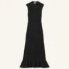 Lace Detail Dress in Viscose Lace Detail Dress in Viscose
