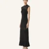Lace Detail Dress in Viscose Lace Detail Dress in Viscose