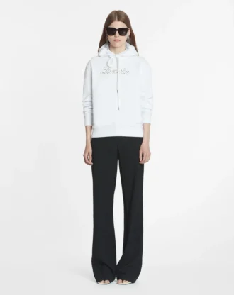 Lanvin Bead Embroidered Hoodie