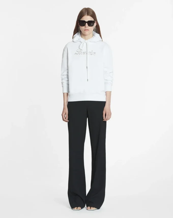 Lanvin Bead Embroidered Hoodie