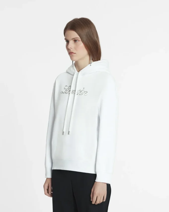 Lanvin Bead Embroidered Hoodie