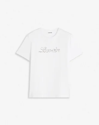 Lanvin Bead Embroidered T-Shirt