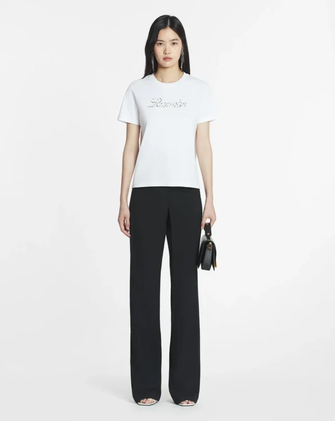 Lanvin Bead Embroidered T-Shirt