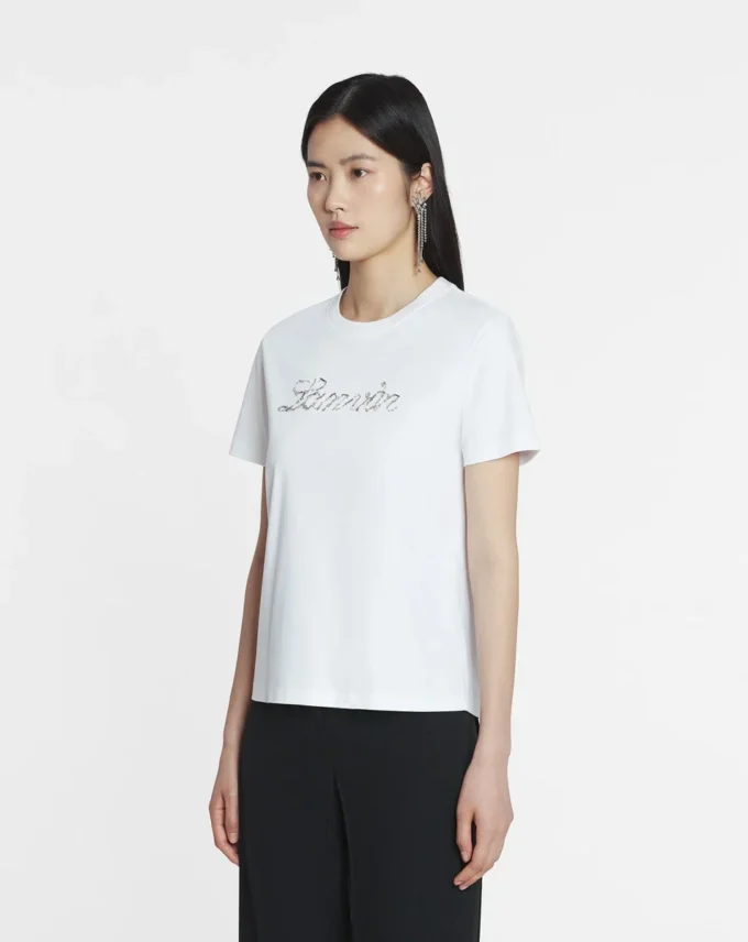 Lanvin Bead Embroidered T-Shirt