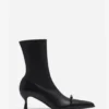 Lanvin Bow Ankle Boots in Leather Lanvin Bow Ankle Boots in Leather