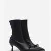 Lanvin Bow Ankle Boots in Leather Lanvin Bow Ankle Boots in Leather