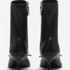 Lanvin Bow Ankle Boots in Leather Lanvin Bow Ankle Boots in Leather
