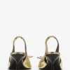 Lanvin Bow Slingback Pumps in Crackled Metallic Leather Lanvin Bow Slingback Pumps in Crackled Metallic Leather