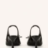 Lanvin Bow Slingback Pumps in Leather Lanvin Bow Slingback Pumps in Leather