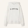 Lanvin Embroidered Cotton Hoodie Lanvin Embroidered Cotton Hoodie