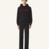 Lanvin Embroidered Cotton Hoodie Lanvin Embroidered Cotton Hoodie