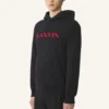 Lanvin Embroidered Cotton Hoodie Lanvin Embroidered Cotton Hoodie