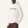 Lanvin Embroidered Cotton Hoodie Lanvin Embroidered Cotton Hoodie