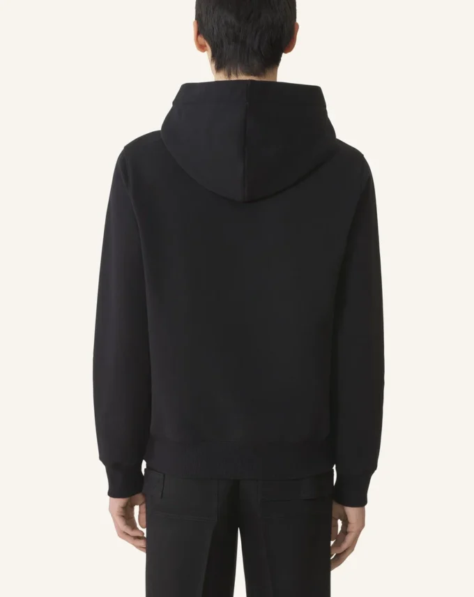 Lanvin Embroidered Cotton Hoodie Lanvin Embroidered Cotton Hoodie