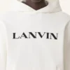 Lanvin Embroidered Cotton Hoodie Lanvin Embroidered Cotton Hoodie