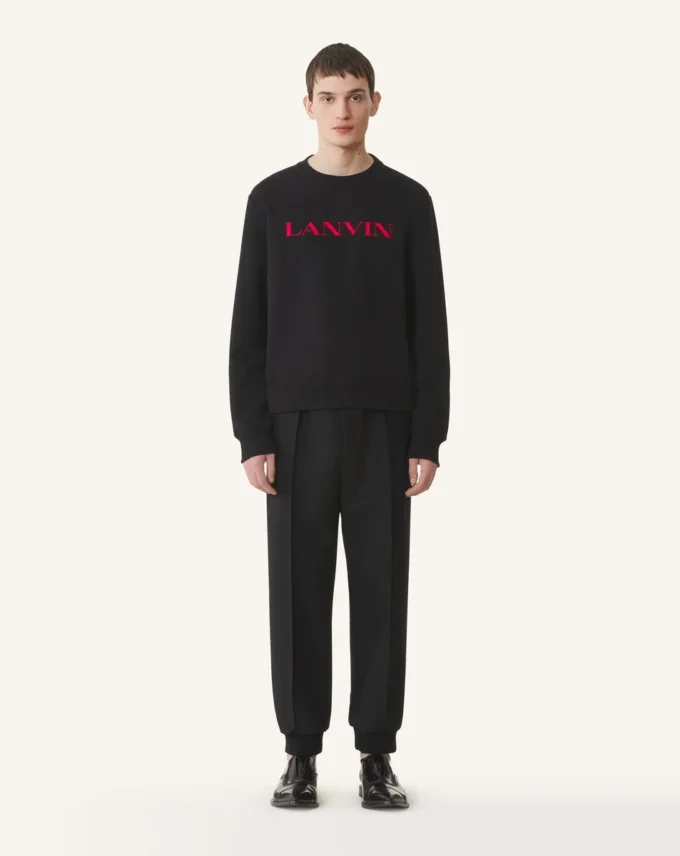 Lanvin Embroidered Cotton Sweatshirt Lanvin Embroidered Cotton Sweatshirt