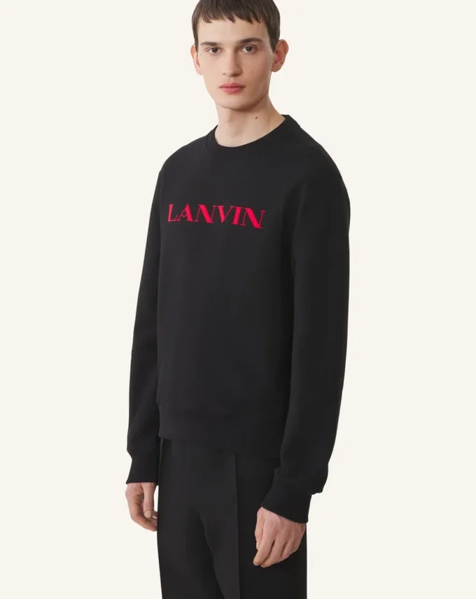 Lanvin Embroidered Cotton Sweatshirt Lanvin Embroidered Cotton Sweatshirt