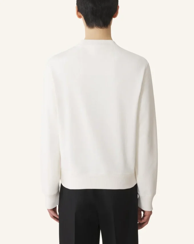 Lanvin Embroidered Cotton Sweatshirt Lanvin Embroidered Cotton Sweatshirt