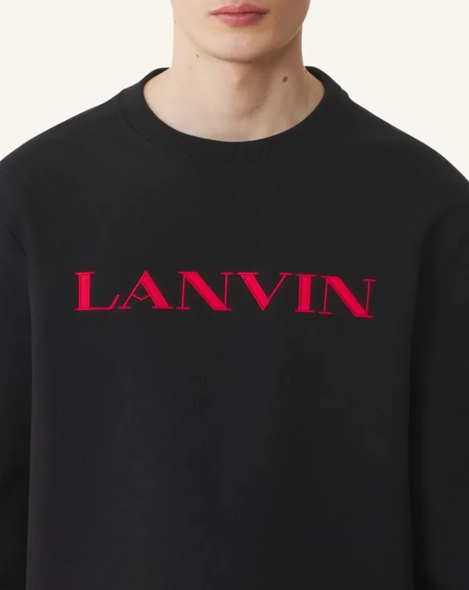 Lanvin Embroidered Cotton Sweatshirt Lanvin Embroidered Cotton Sweatshirt