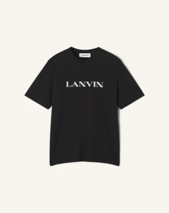 Lanvin Embroidered Cotton T-Shirt