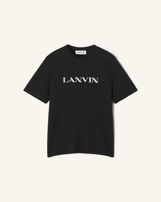 Lanvin Embroidered Cotton T-Shirt Lanvin Embroidered Cotton T-Shirt