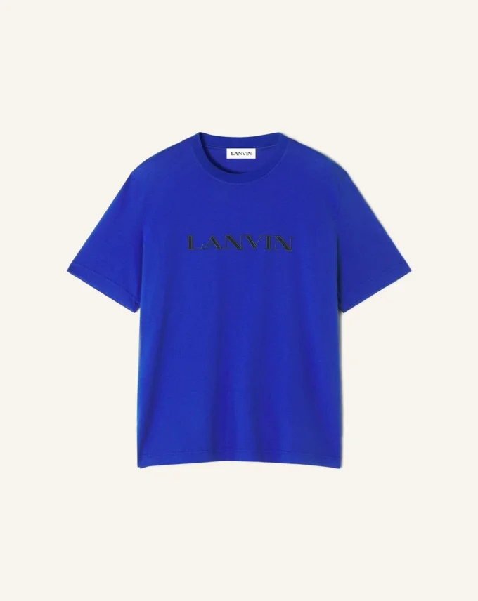 Lanvin Embroidered Cotton T-Shirt Lanvin Embroidered Cotton T-Shirt