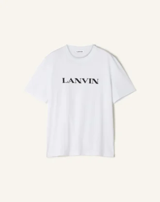 Lanvin Embroidered Cotton T-Shirt